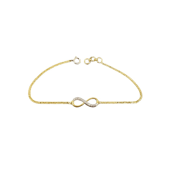 Cerena Infinity Bracelet – gold-plated women's jewelry