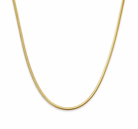 Cerena Snake Chain Necklace – gold-plated women's jewelry