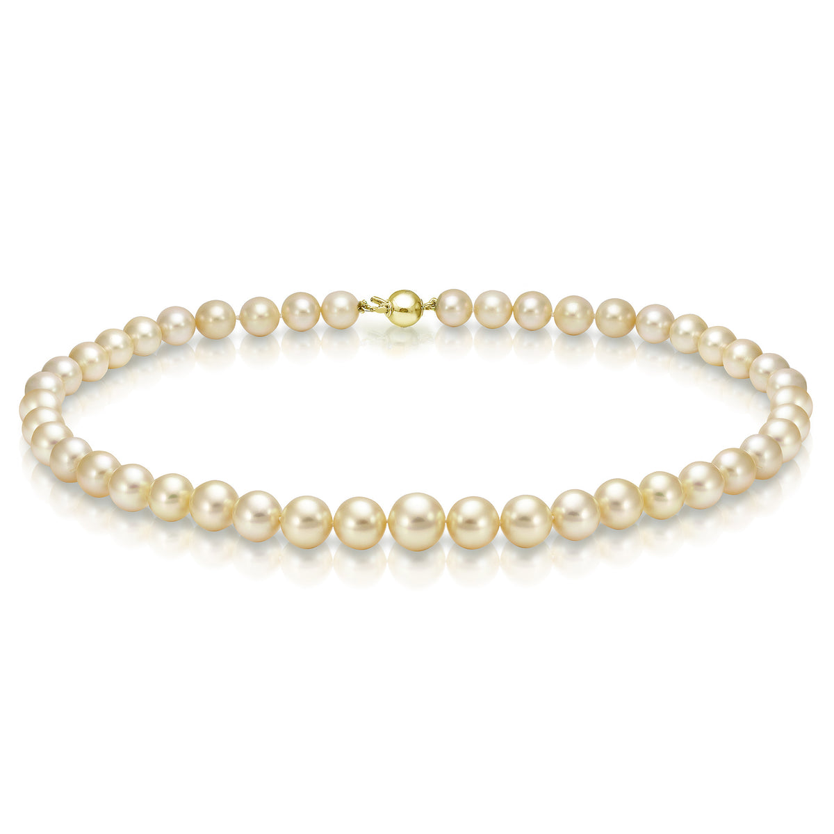 Cerena Lustre Pearl Necklace – gold-plated women's jewelry