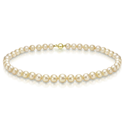 Cerena Lustre Pearl Necklace – gold-plated women's jewelry
